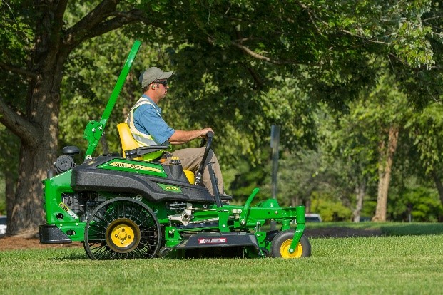 John Deere mowing equipment